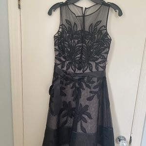 Rickie Freeman for Teri Jon formal black dress